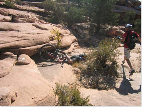 Fatty's double drop rock wreck-kinetic energy expended