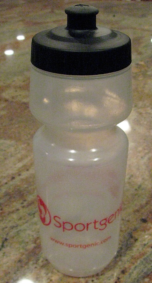 Lululemon Small 20 oz Water Container Bike Fitness Pull Spout Bottle  Aluminum